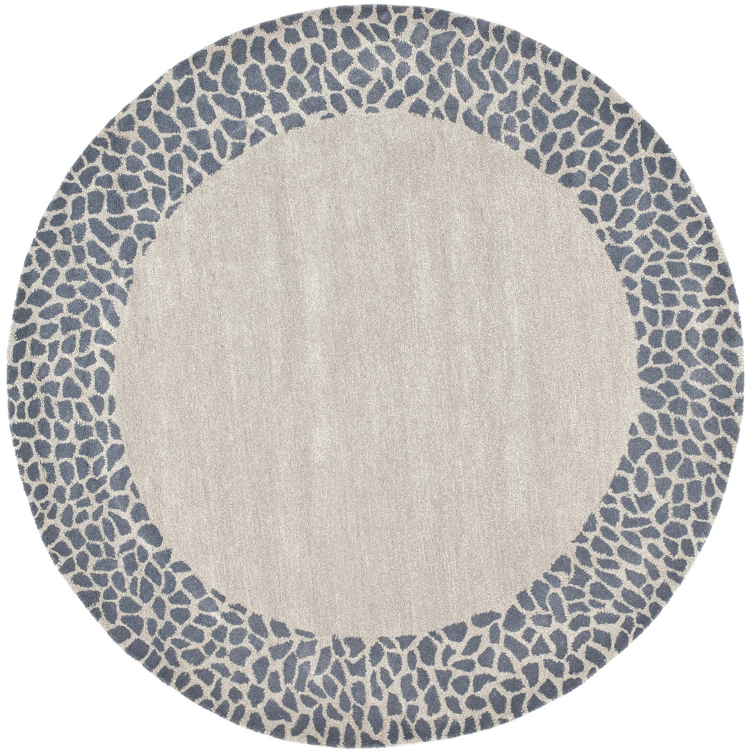 Candelo Hand Tufted Wool And Viscose Animal Print Rug Winston Porter Rug 