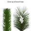 36 In. X 16 In. Pre-Lit Artificial Pine Mailbox Cover