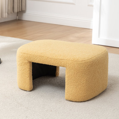 Repose-pieds rembourré Ashalyn