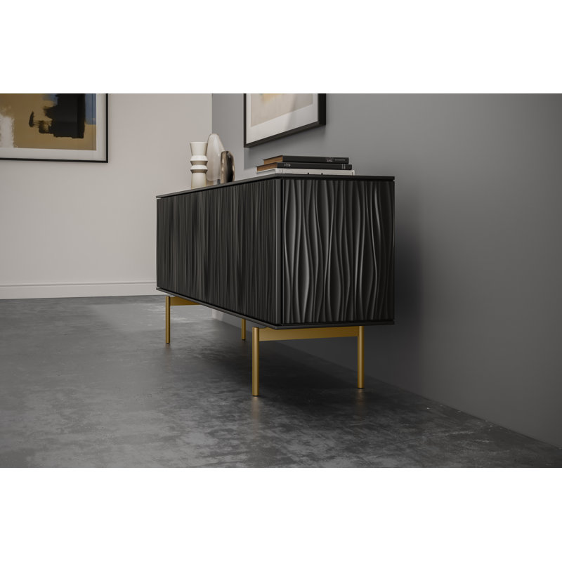 Tanami 79.25'' W Buffet, Black