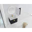 Meuble-lavabo mural 28 po avec lavabo en céramique et armoire latérale, portes à fermeture douce, armoire de rangement 00112WH-06328BCT (KD-Packing)-125515274