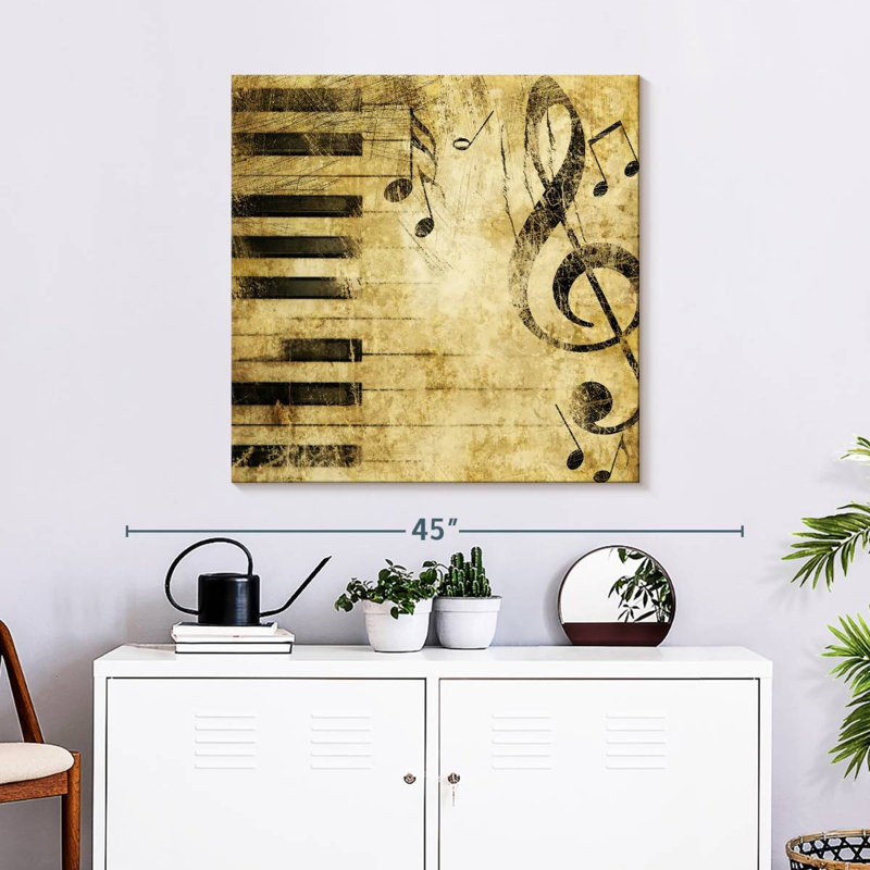 Notes de musique Abarca, H 30 po x l 30 po