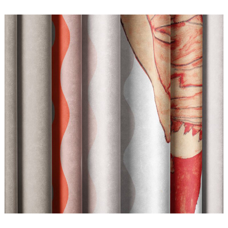 Lapan Velvet Blackout Curtain Panel Pair, 148cm Width x 350cm Drop