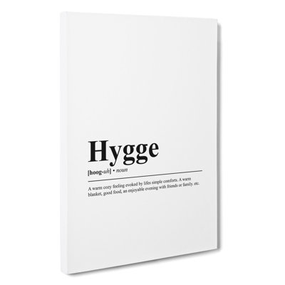 Hygge - Wrapped Canvas Print