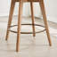 Tabouret de comptoir pivotant de style Mid-Century 26 po Wylee-473065690