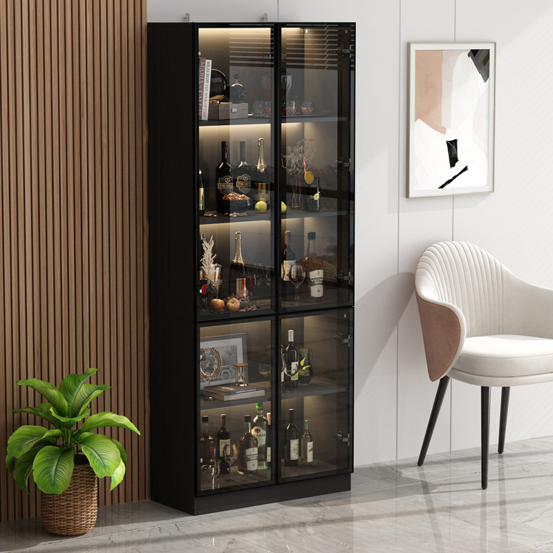 Beza Dining Cabinet, Black