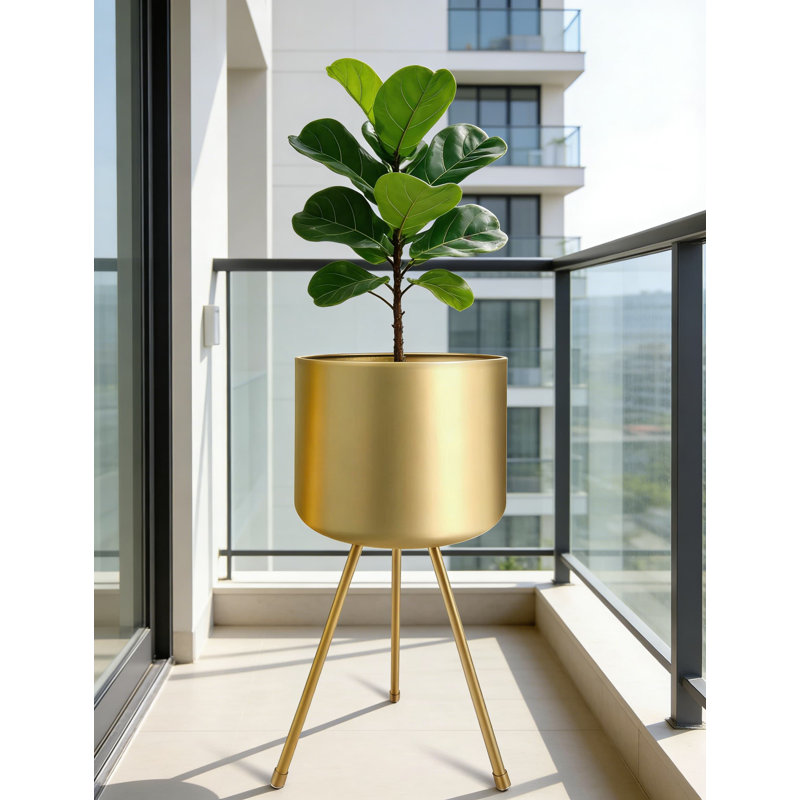 Pot à fleurs Mid-Century