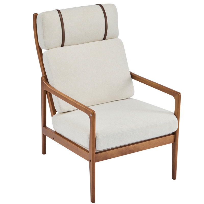 Fauteuil de salon Mid Mid Century, Beige