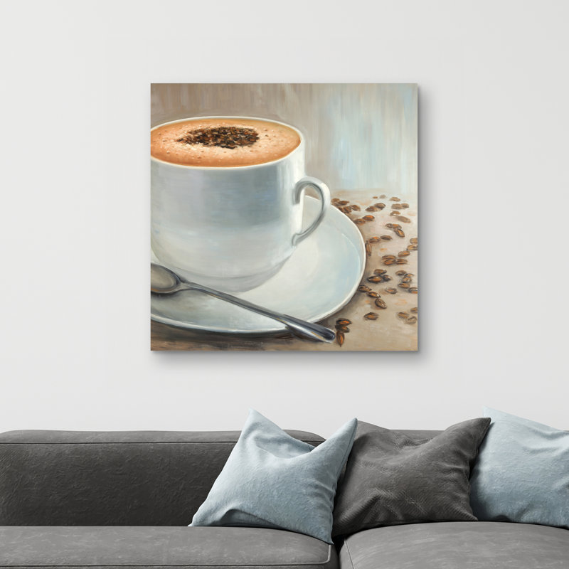 Cappuccino time - 32"x32" art on canvas