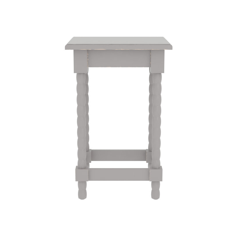 Barnard End Table, Gray