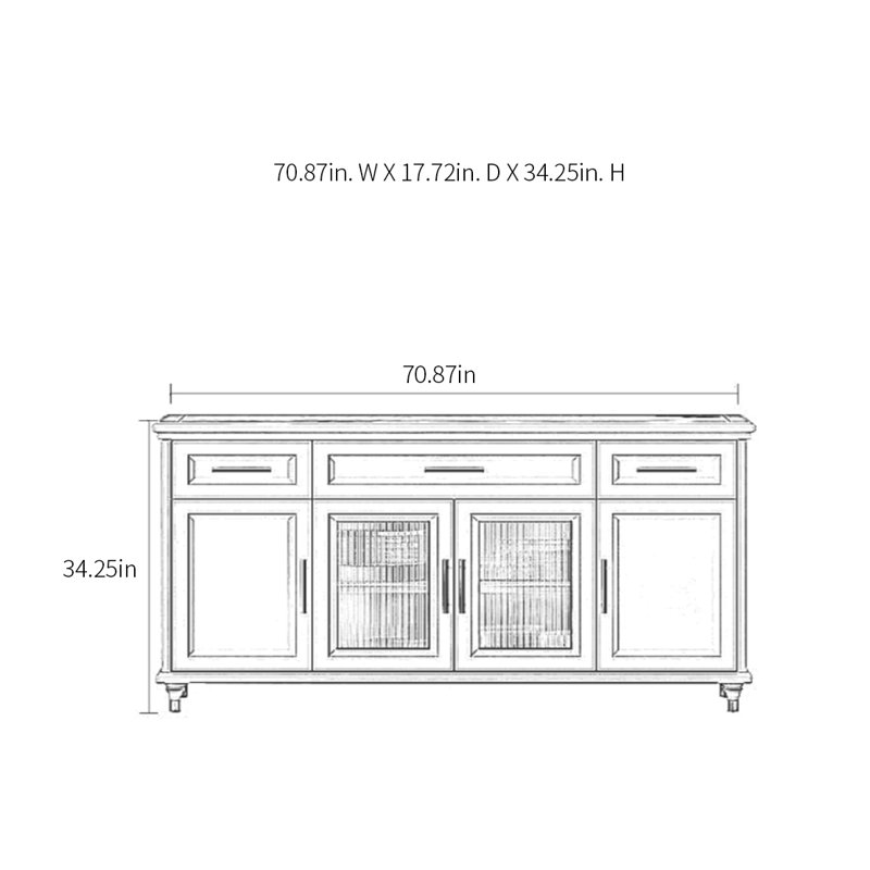 Minimalist Sideboard Cabinet