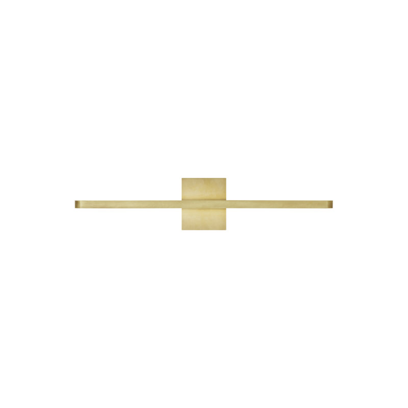 Banda 1 - Light LED Bath Bar, Natural Brass