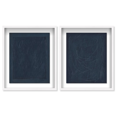 Deep Blue Set Set by Oliver Gal