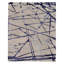 Vero Abstract Hand-Knotted Ivory/Royal Blue/Navy Area Rug-28585759