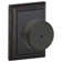 Bowery Door Knob with Addison Rosette