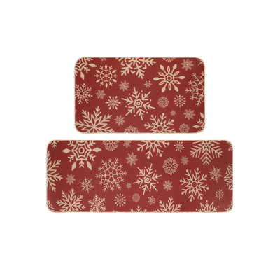  Tapis de porte anti-usure pour l'entrée de Noël
