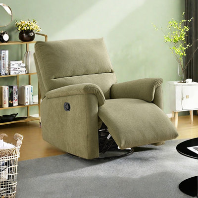 Single Sofa Ergonomic Chenille Functional Recliner