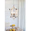 Lustre en bois de haute qualité à 4 lumières, luminaire suspendu, ampoule non incluse