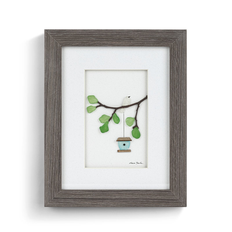 Summer Gray Wall Art - 8X10in