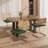 Rattan Dining Chairs Faux Leather Dining Chairs-953922145