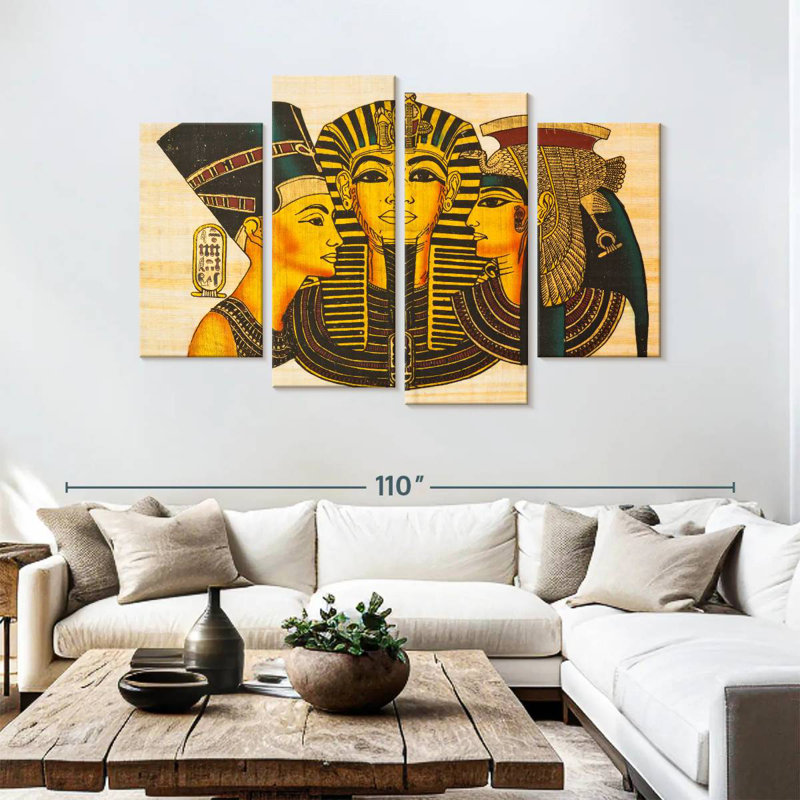 Leisha Ancient Egyptian Royalty, 54" H x 84" W
