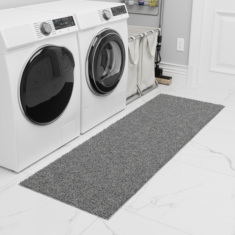 Chimera Collection Non-Slip Bath Rug, Runner 2' x 6'
