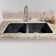 Royal Palm 33'' L Undermount Double Bowl Cast Iron Kitchen Sink
