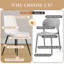 5-Piece Glass Top Dining Table Sets-1257281966