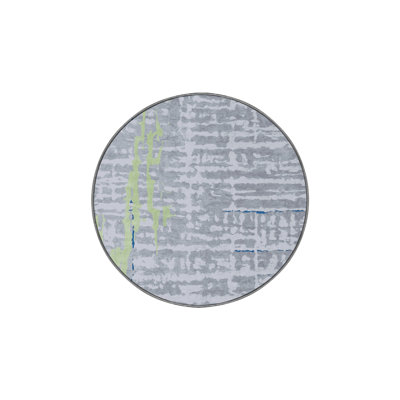 Machine Washable Gray Area Rug