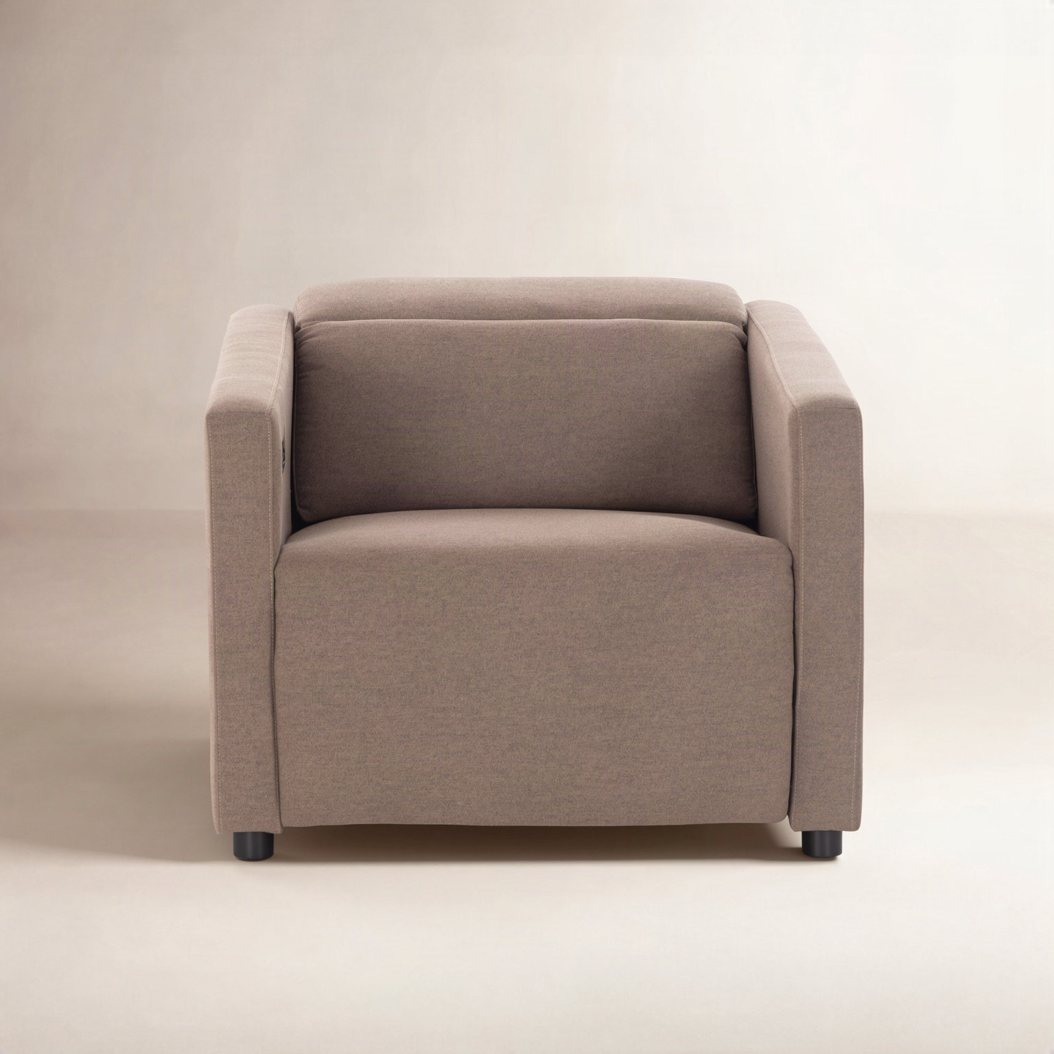 36" Power Recliner, Espresso Brown Mohair