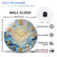Horloge murale 12 po Golden Sun