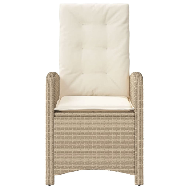 Ensemble bistro 3 pièces Vidaxl, Beige, Beige