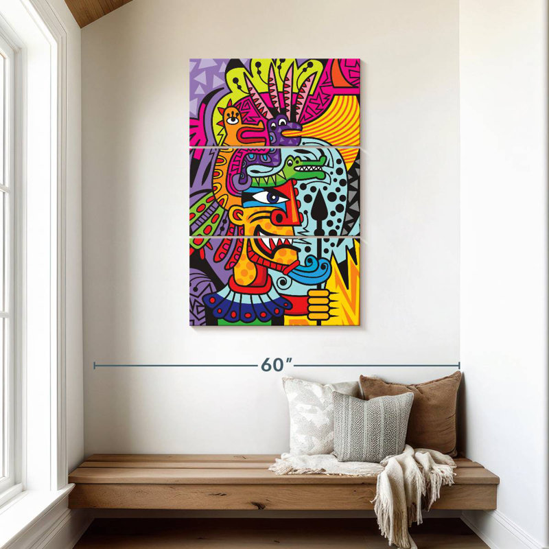 Kelan Aztec I, 45" H x 28" W
