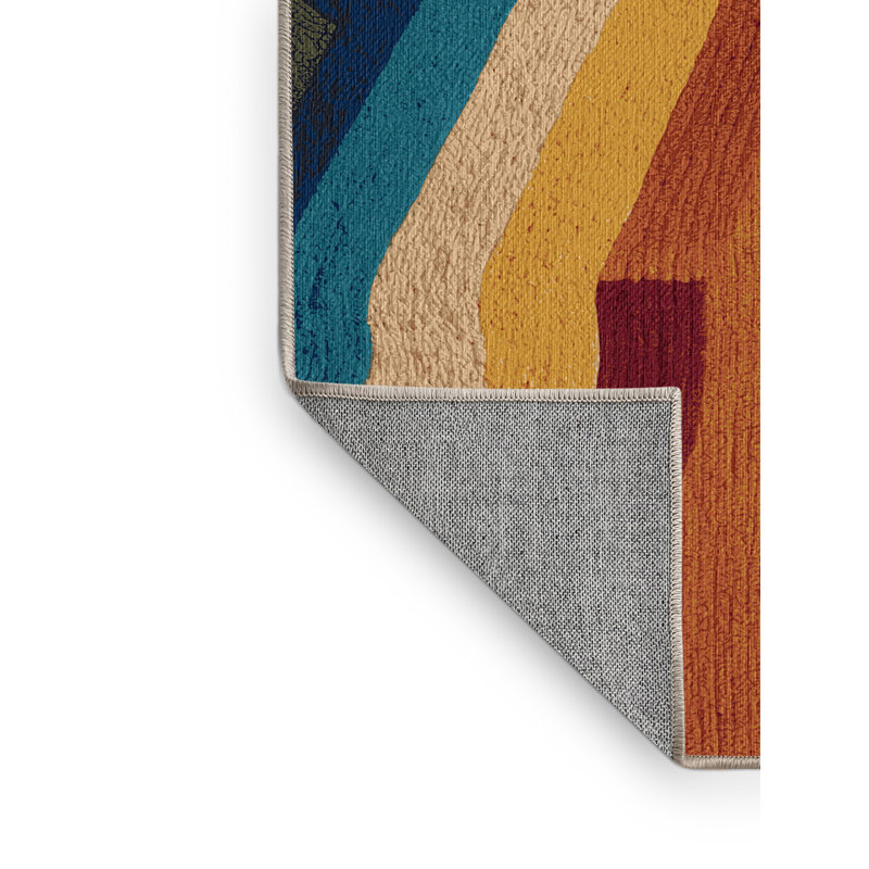  Tapis hawaïen lavable Rainbows
