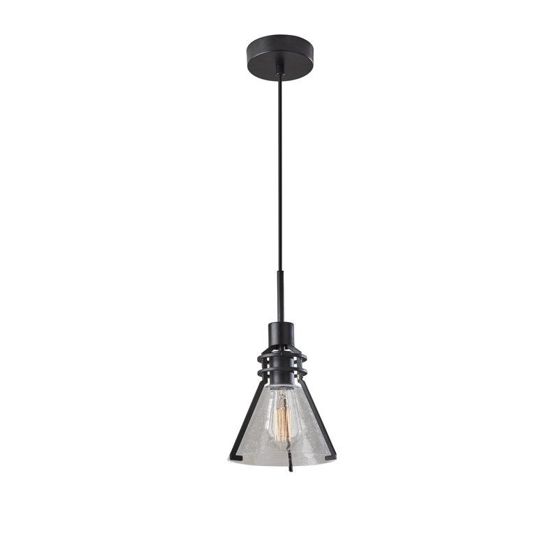 Gearld 1 - Light Black Single Pendant
