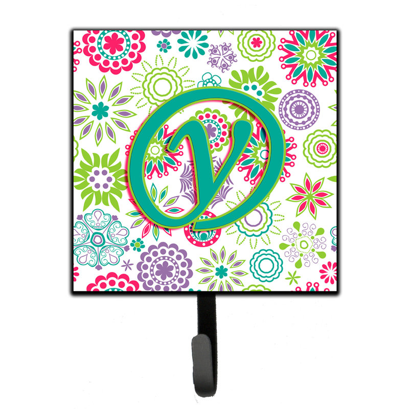 Crochet mural fleurs, Y