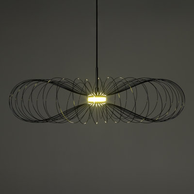 1 - Light Black LED Pendant