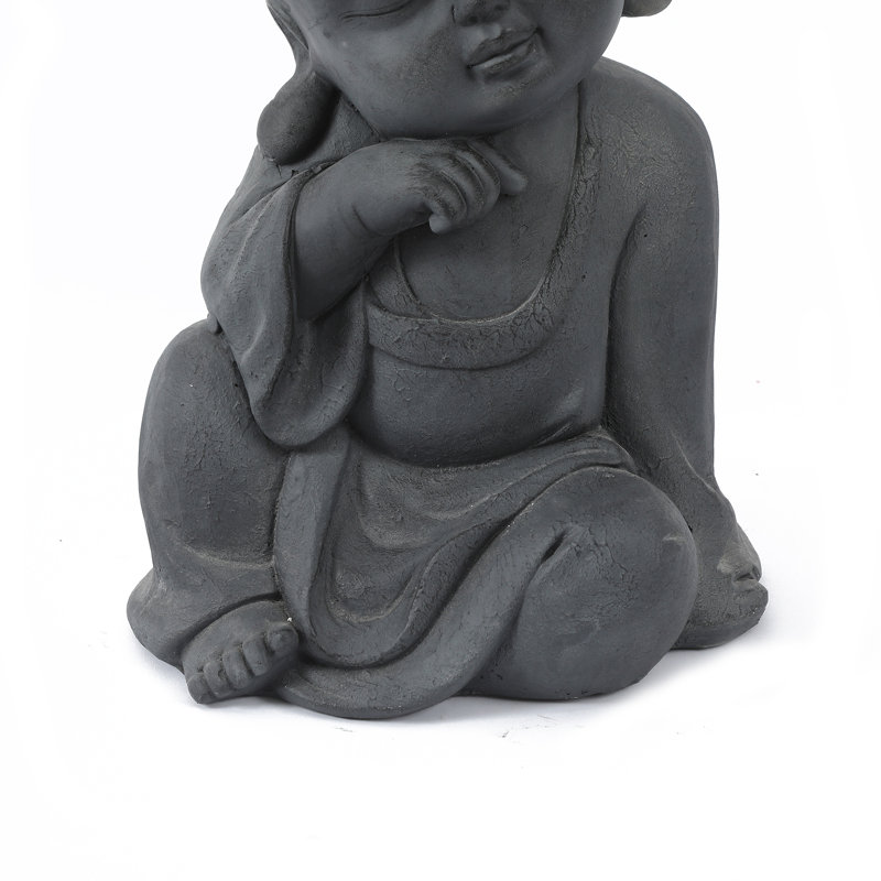 Lipman Religious & Spiritual Magnesium Oxide Garden Statue