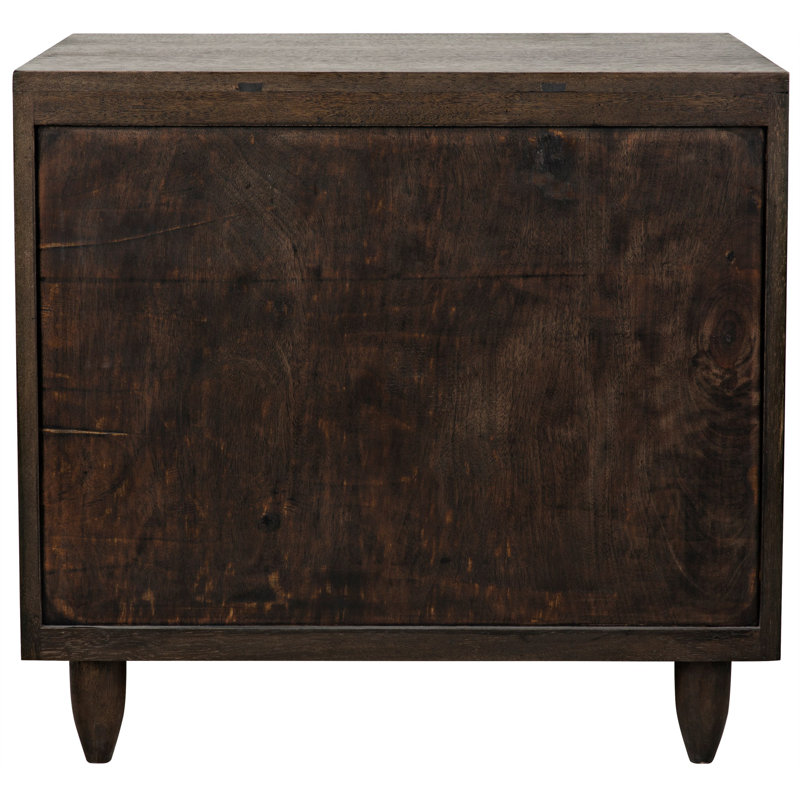 Diamond Solid Wood Accent Chest, Ebony Walnut