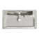 Turner 30“ W x 16" D Vitreous China Rectangular Wall Bathroom Sink with Overflow