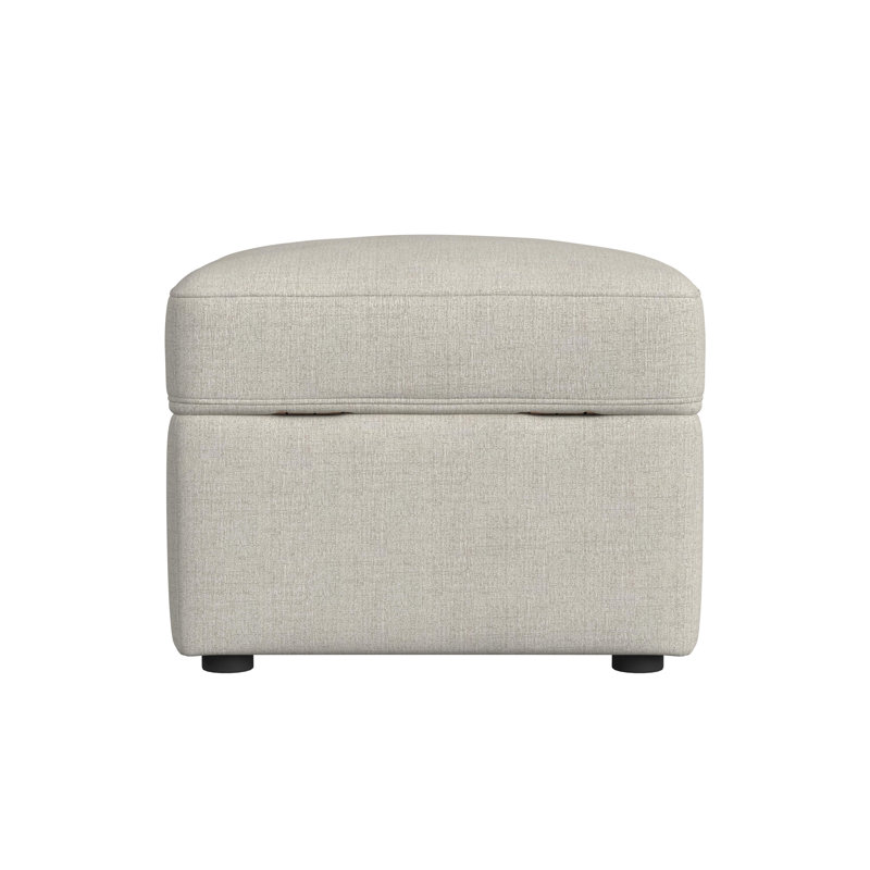 Lockheart 24.5” Storage Ottoman, Beige