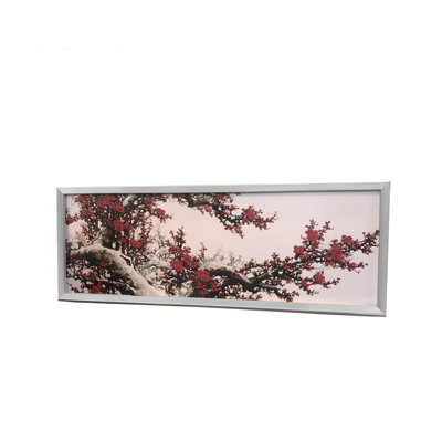 Cadre 40 po x 13,5 po panoramique, ouverture frontale, fixation murale
