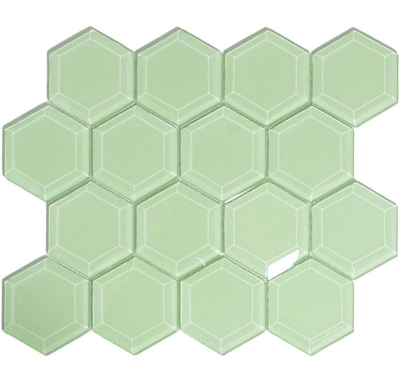 CNK Tile Surf Hexagon Beveled Tile