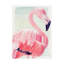 « Pastel Flamingo II » par Jennifer Paxton Parker, reproduction d’art sur toile