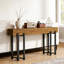 Table de vestibule, console rustique, table de couloir, table de canapé, étagère de présentation-1371015133