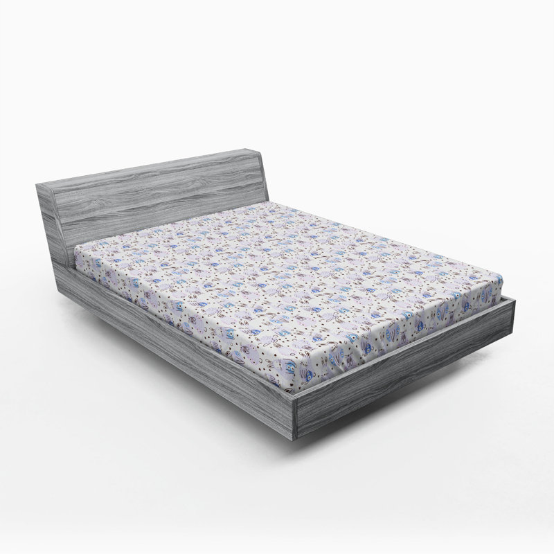 Microfiber Fitted Sheet, Full/Double Fitted Sheet