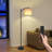 Starkisha 160cm Polished LED Arched Floor Lamp with USB