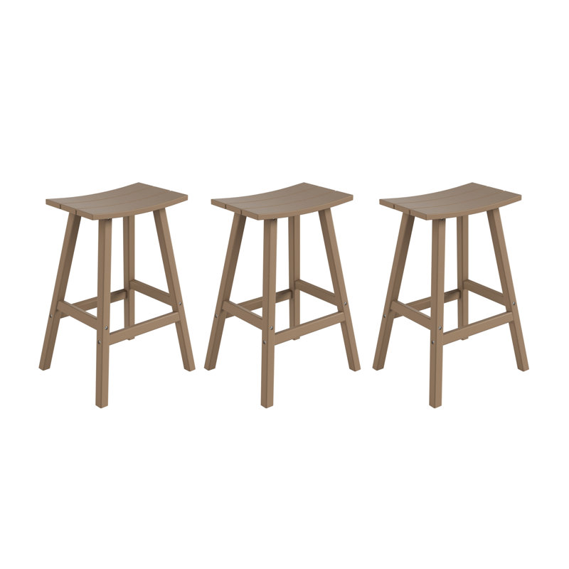 Tabouret d'extérieur Laguna, Brun, Tabouret de bar (siège d'une hauteur de 29 po)