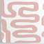 Pink Brushstroke Abstract Labyrinth Wallpaper