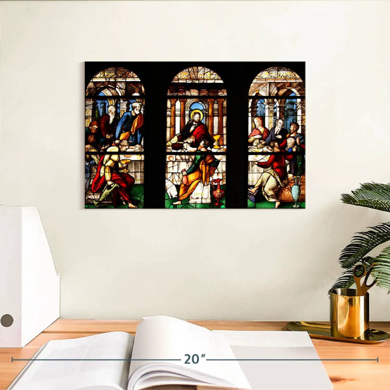 Adella The Lords Supper, 8" H x 12" W